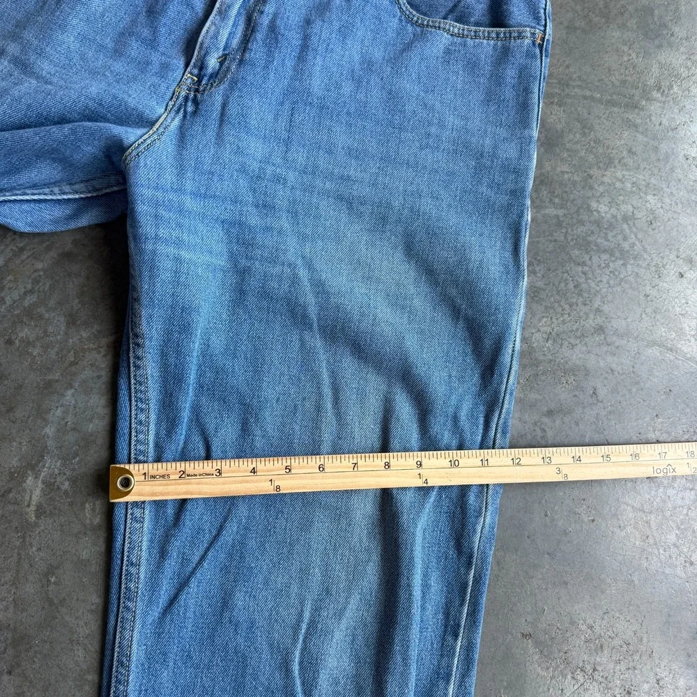 Vtg Levis Silver Tab Denim Jeans Size 34x31 Low And Loose Y2K 90s Baggy Wide Leg